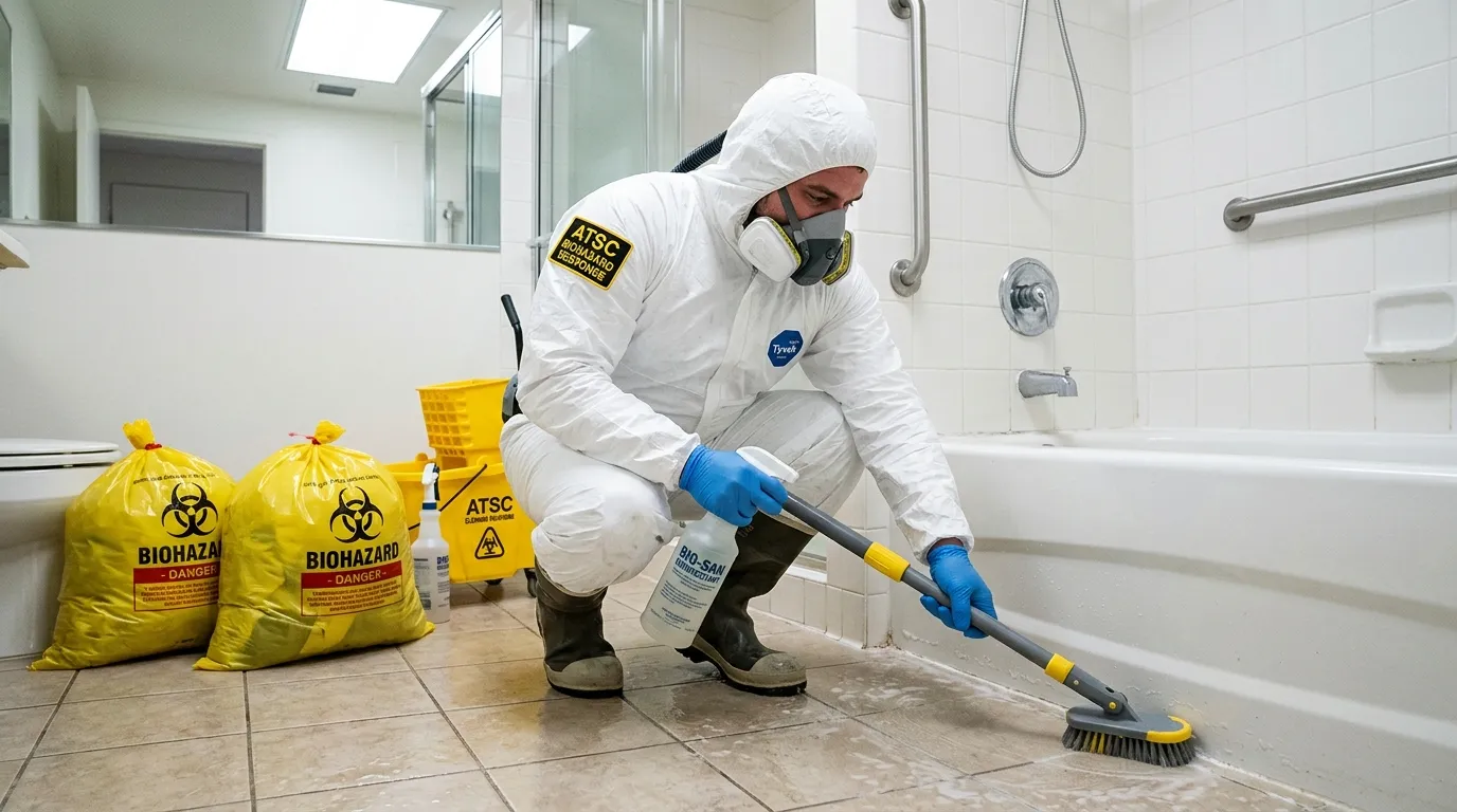 Decontamination equipment deployed for Blood Cleanup in Winsted